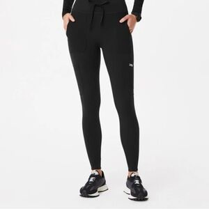 Figs Women's Black Leggings Bundle of 2 pairs